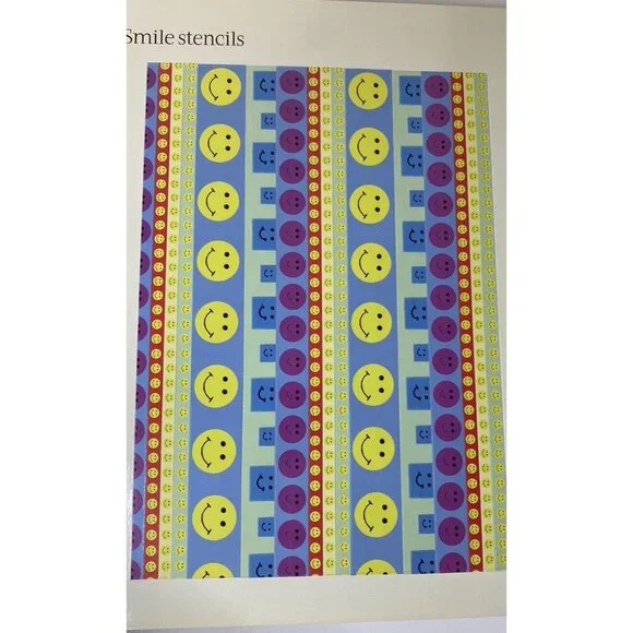 Vintage Scrapbook Stickers & Stencils Book 400 stickers Zoo Birthday - Picture 14 of 15